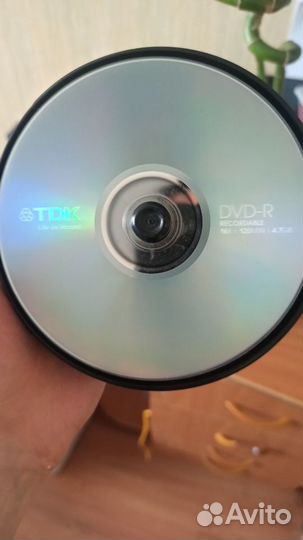 9 чистых дисков DVD -R