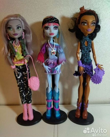 Куклы Монстер Хай Моаника, Эбби, Робекка