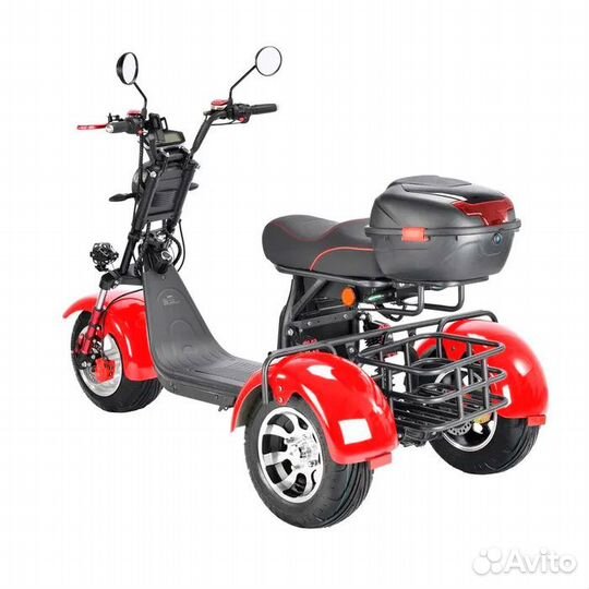 Электроскутер Citycoco WS-PRO+ trike 3000w 21ah