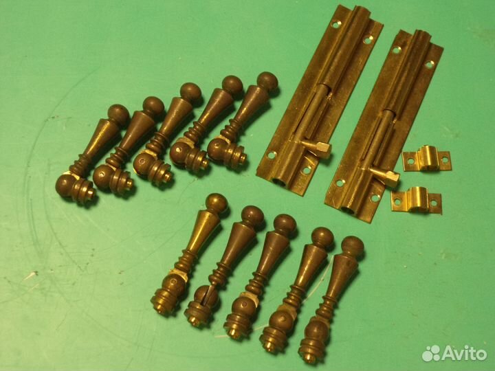 Мебельные ручки латунь СССР