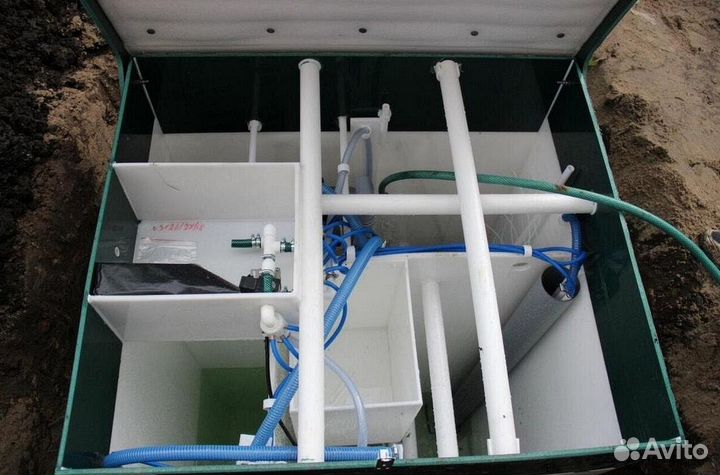 Септик под ключ. дкс