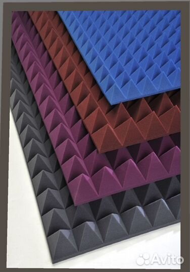 Акустический поролон поролон пирамида 30