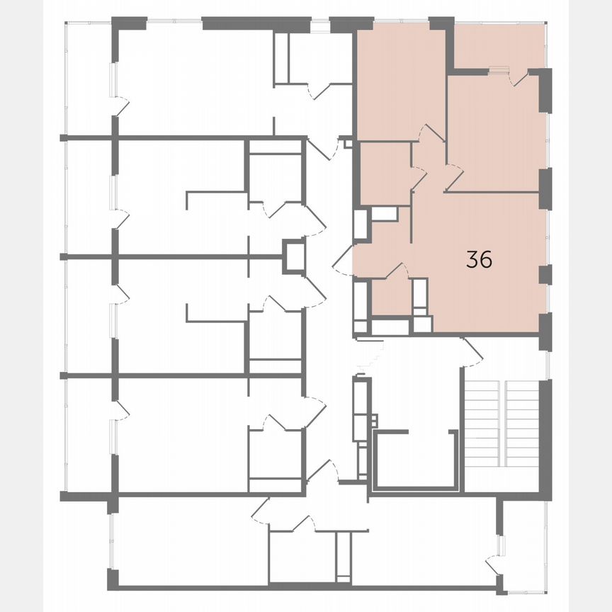 2-к. квартира, 59,1 м², 7/10 эт.