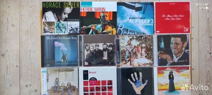 CD диски фирменные (джаз, блюз, рок, фолк. кантри)