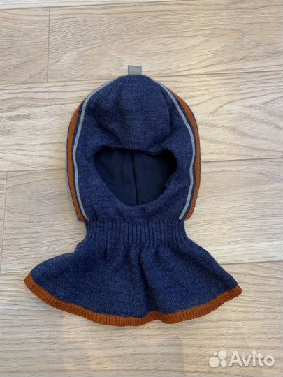 Шапка шлем для мальчика зима