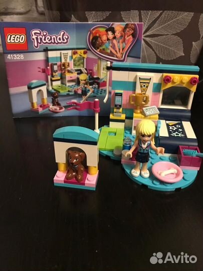 Lego Friends комнаты девочек