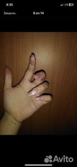 Наращивание ногтей на дому