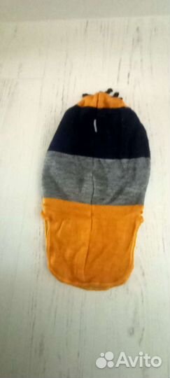 Шапка шлем для мальчика