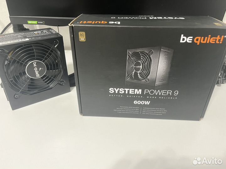 Блок питания 600W be quiet system power 9 bronze
