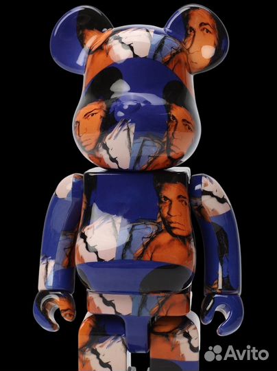 Фигура Bearbrick Muhammad Ali 400% 100%