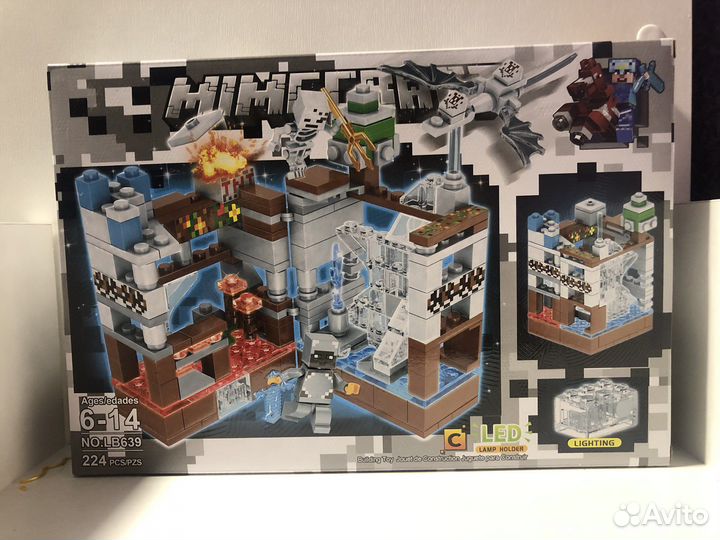 Набор lego майнкрафт