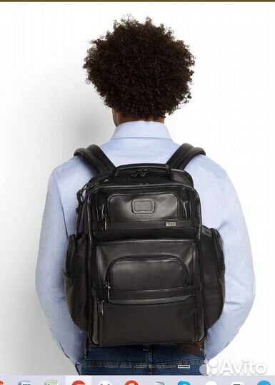 Рюкзак Tumi Brief Pack PU leather