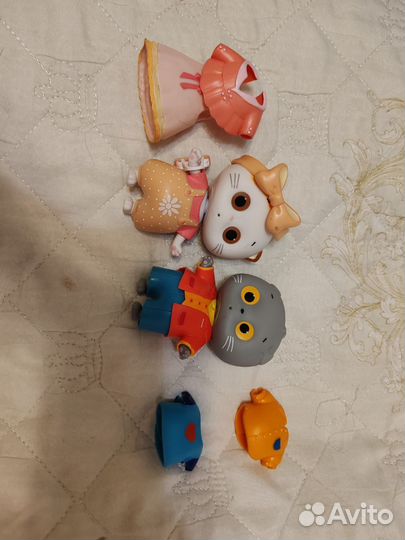 Набор Басик и Лили резиновые 8см