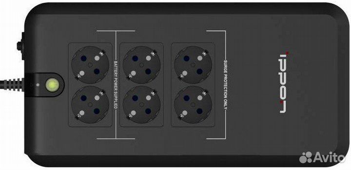 Бесперебойник, Резервный ибп ippon Back Verso 800