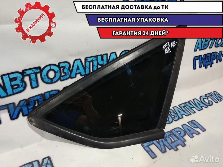 Форточка правая Ford Focus 3 BM51A297B00