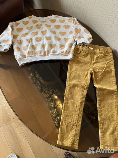 Вещи пакетом на девочку 3-4 года zara mayoral hm