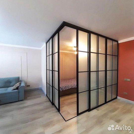 Перегородка для зонирования комнат