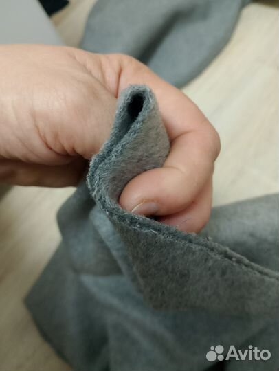 Отрезы теплой ткани новые (цена за все)