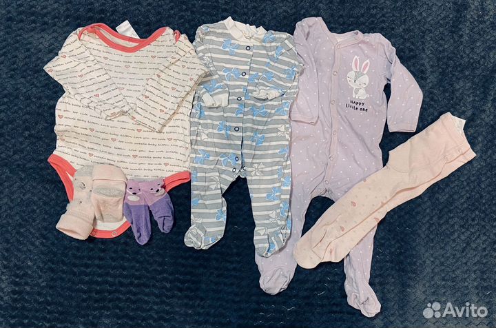 Вещи для девочки мешком размер от 56-74