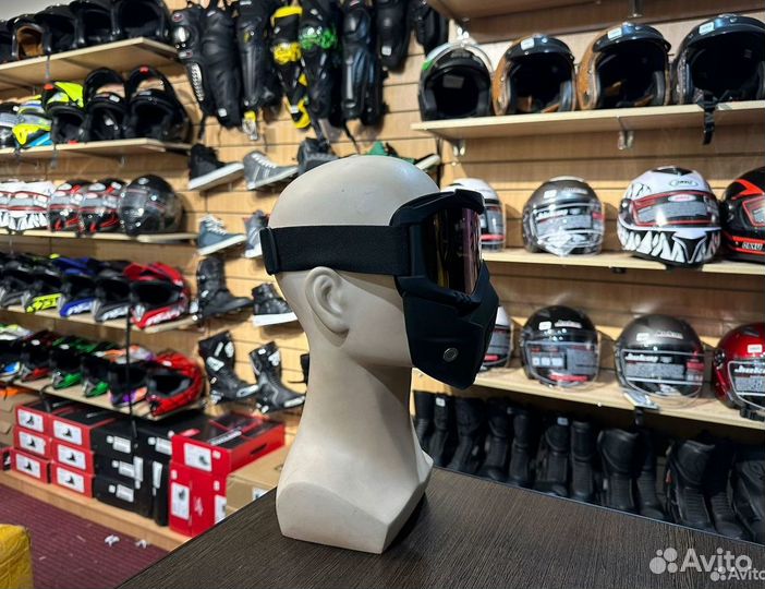 Маска очки Кроссовые на мотоцикл мото