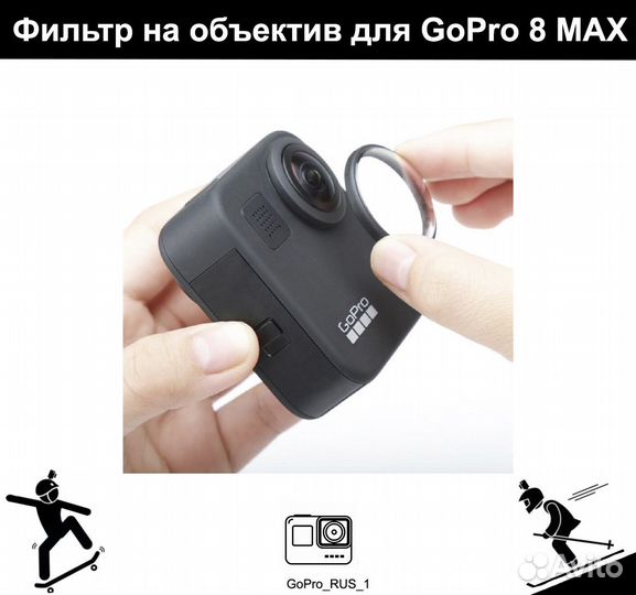 Защитные линзы GoPro MAX 360