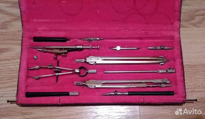 Готовальня СССР нчк-14-1-01 У14 нч-8-Ш-02