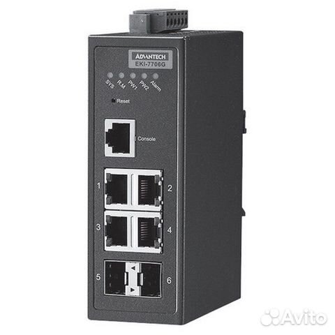 Промышленны�й коммутатор Advantech EKI-7706G-2F-AE