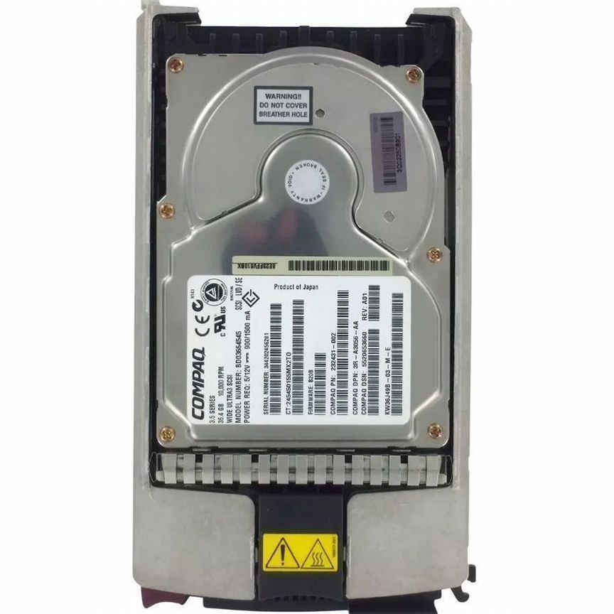 [232431-002] Жесткий Диск Hp Bd03664545 36,4gb U160scsi 3.5" 232431-002