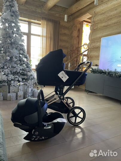 Cybex Priam 4 Deep Black 2023 2в1