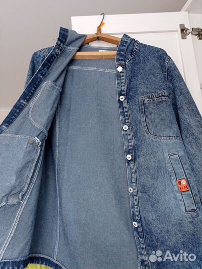 Джинсовая куртка 52р-р