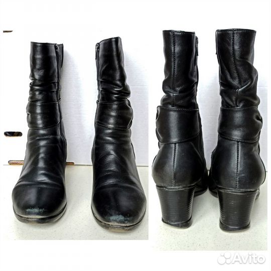 Сапоги женские зимние и осенние р 38