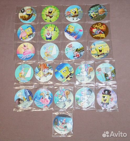 Фишки из Chipicao. Губка Боб