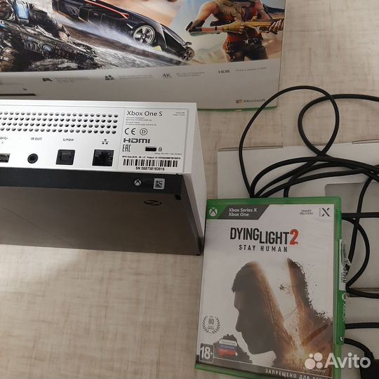 Xbox ONE S 1тб. (состояние нового )