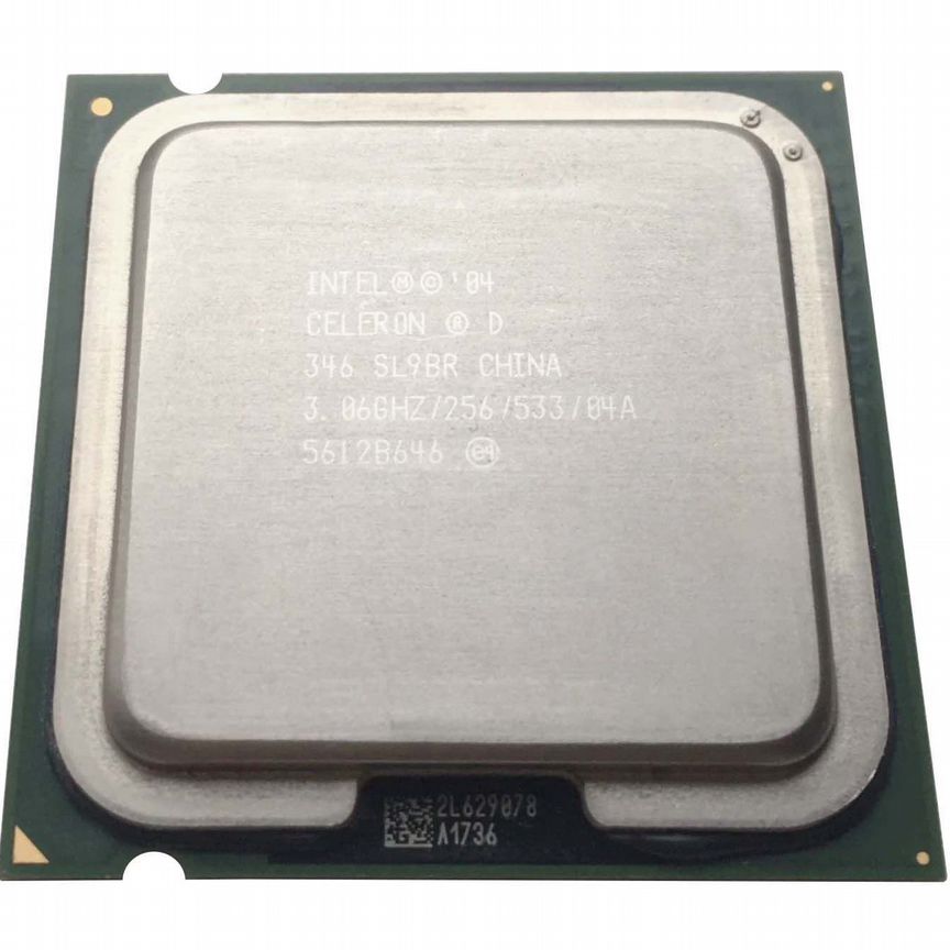 [SL9BR] Процессор Celeron D 346 Intel 3067mhz Sl9br