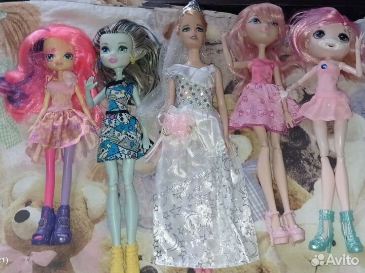 Куклы monster high, my little pony