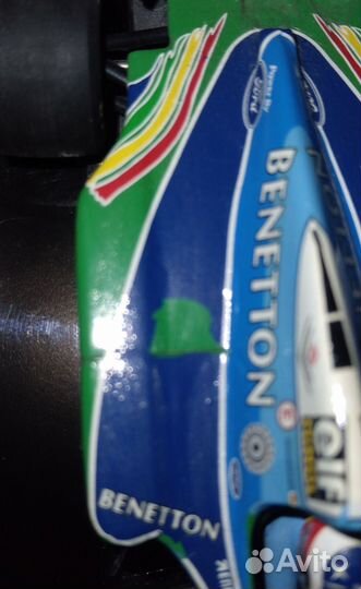 M. Schumacher, Benneton, чемпион 1994. Minichamps