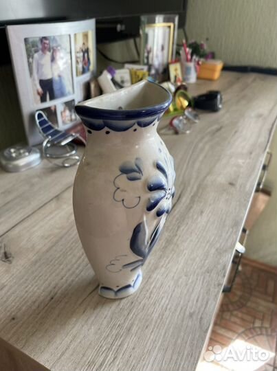 Ваза настенная Гжель СССР