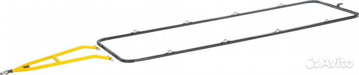 Сани волокуши для снегохода 2100 мотобуксировщика