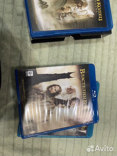 Властелин колец blu ray 4k + хобит