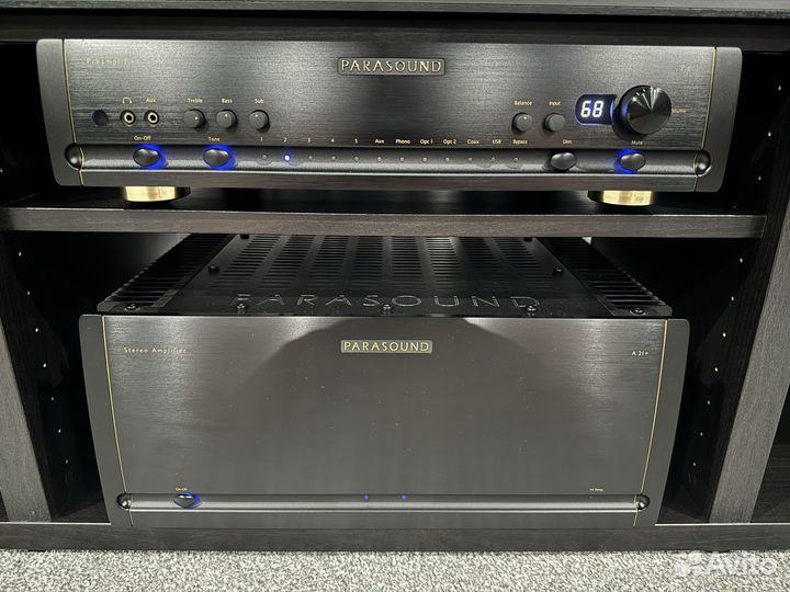 Parasound A21+ и P6