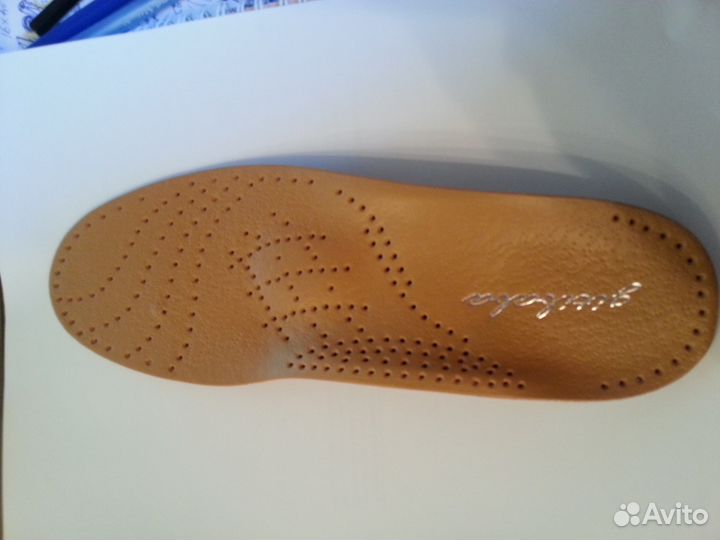 Стельки ортопедические кожаные 37-43