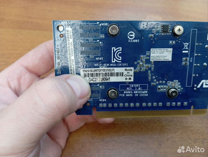 Видеокарта Asus GT210 1gb