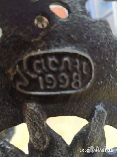 Этажерка ажурная, чугун- литье. Касли(с клеймом)