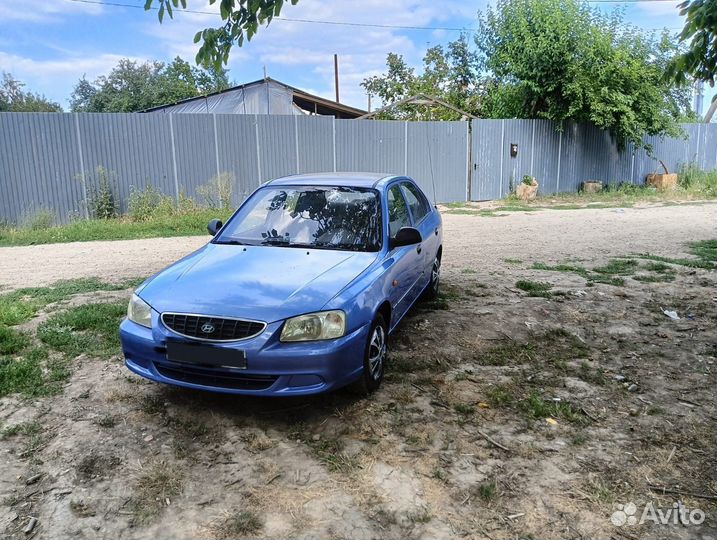 Hyundai Accent 1.5 МТ, 2004, 220 000 км