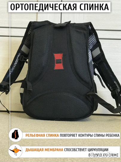 Рюкзак школьный ортопедический 3в1