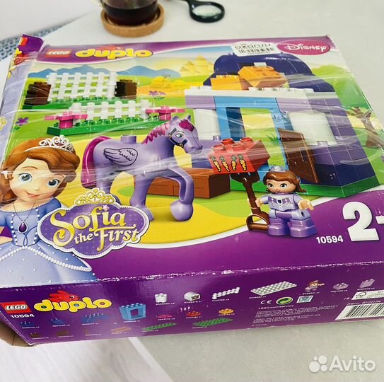 Lego 38 DUplo Королевская конюшня Софии Прекрасной