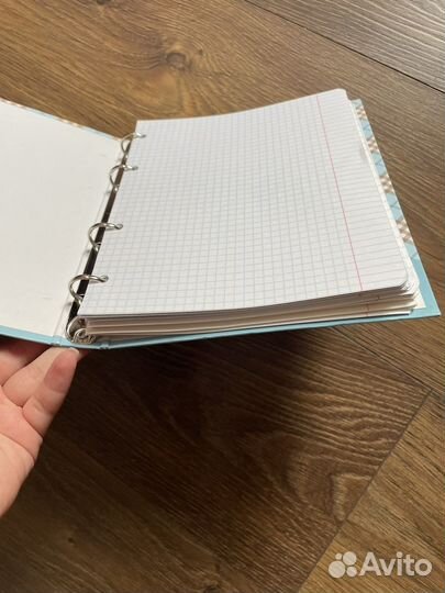 Тетрадь на кольцах a4
