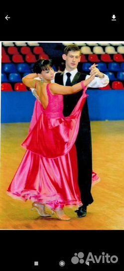 Платье для бальных танцев стандарт