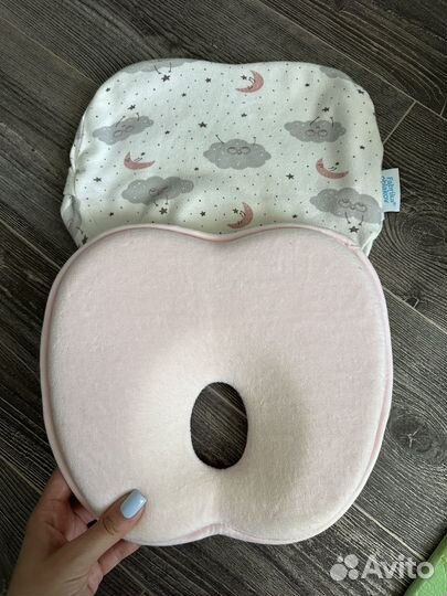 Подушка ортопедическая для новорожденных