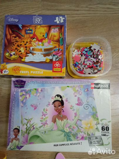 Развивающие игрушки: конструктор, паззлы, кубики